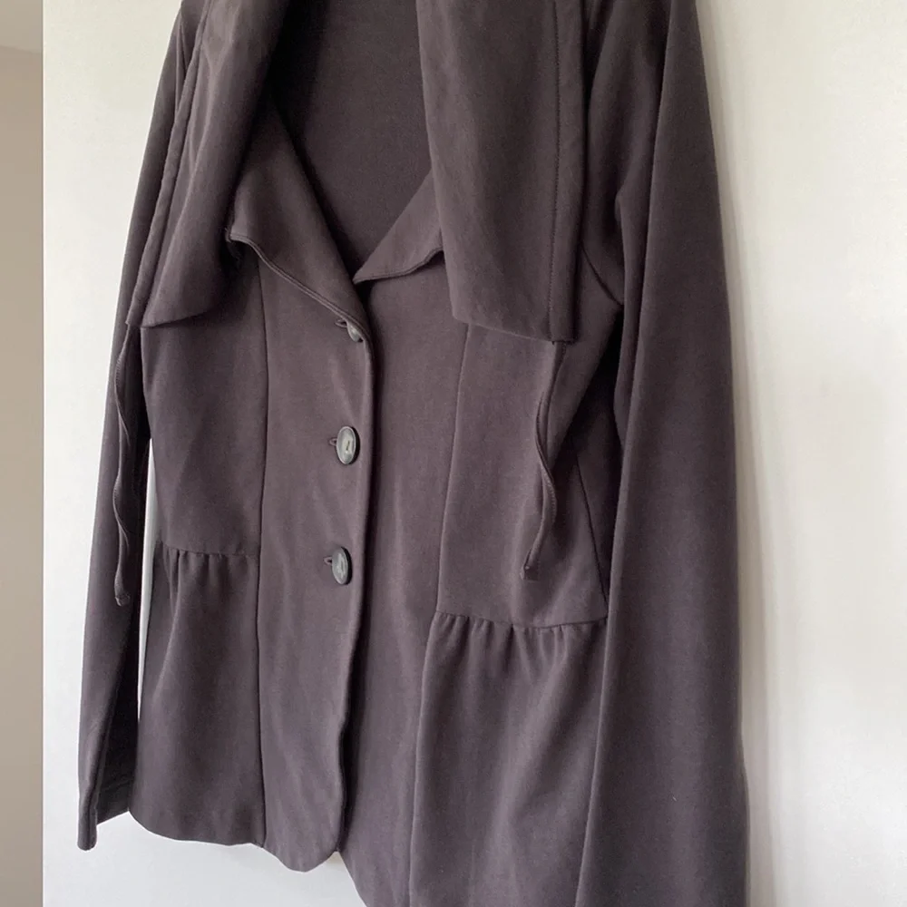 Lila P button up cotton jacket - Picture 4 of 7